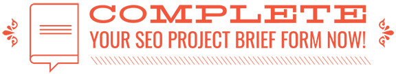 Complete Your SEO project Brief from now