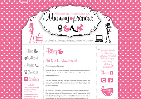Mummy preneurs Website Launch