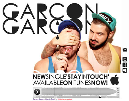 Garcon Garcon Debut Single 'Stay in Touch'