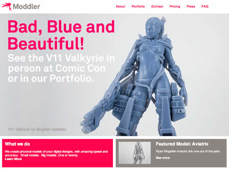 Bad Blue & beautiful - 3D Printing