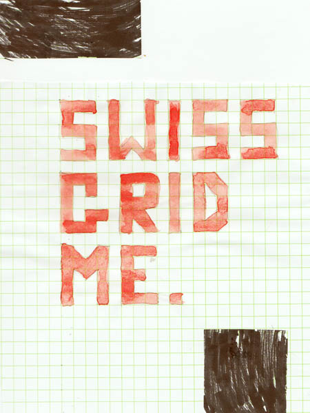 Swiss Grid Me Style - Conquered the World Design