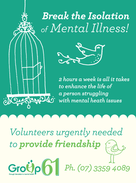 Break the Isolution of Mental Illness